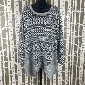 One World Charming Art Tunic Top XXL Snow